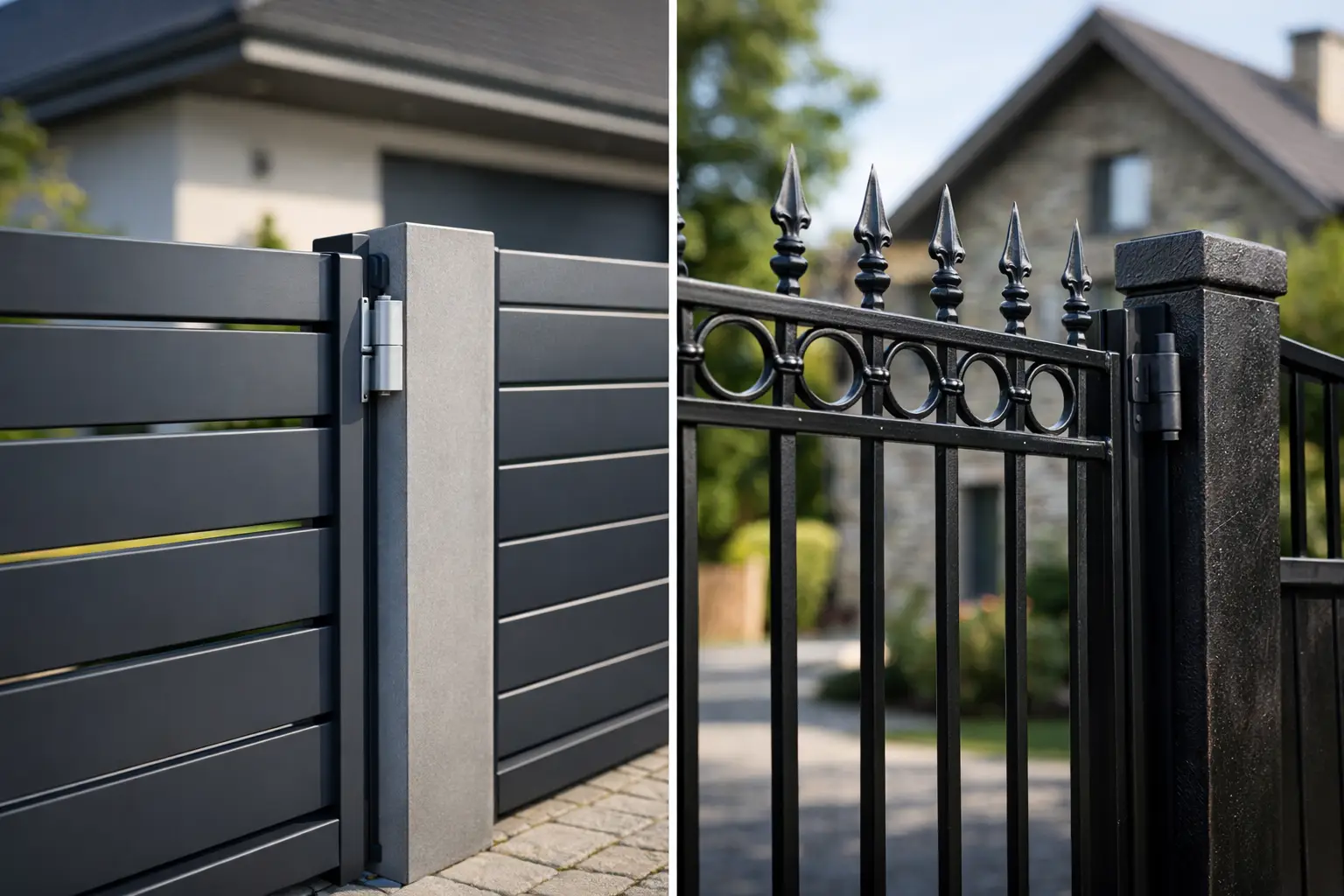 Aluminium or Steel Gates: Which to Choose?