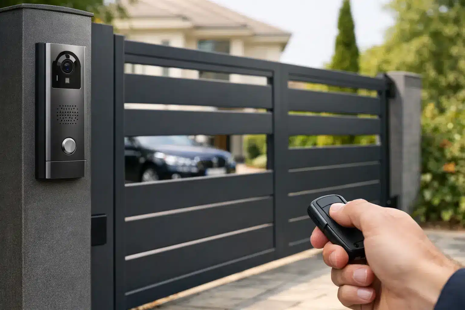 Why Choose Gates with Integrated Intercoms