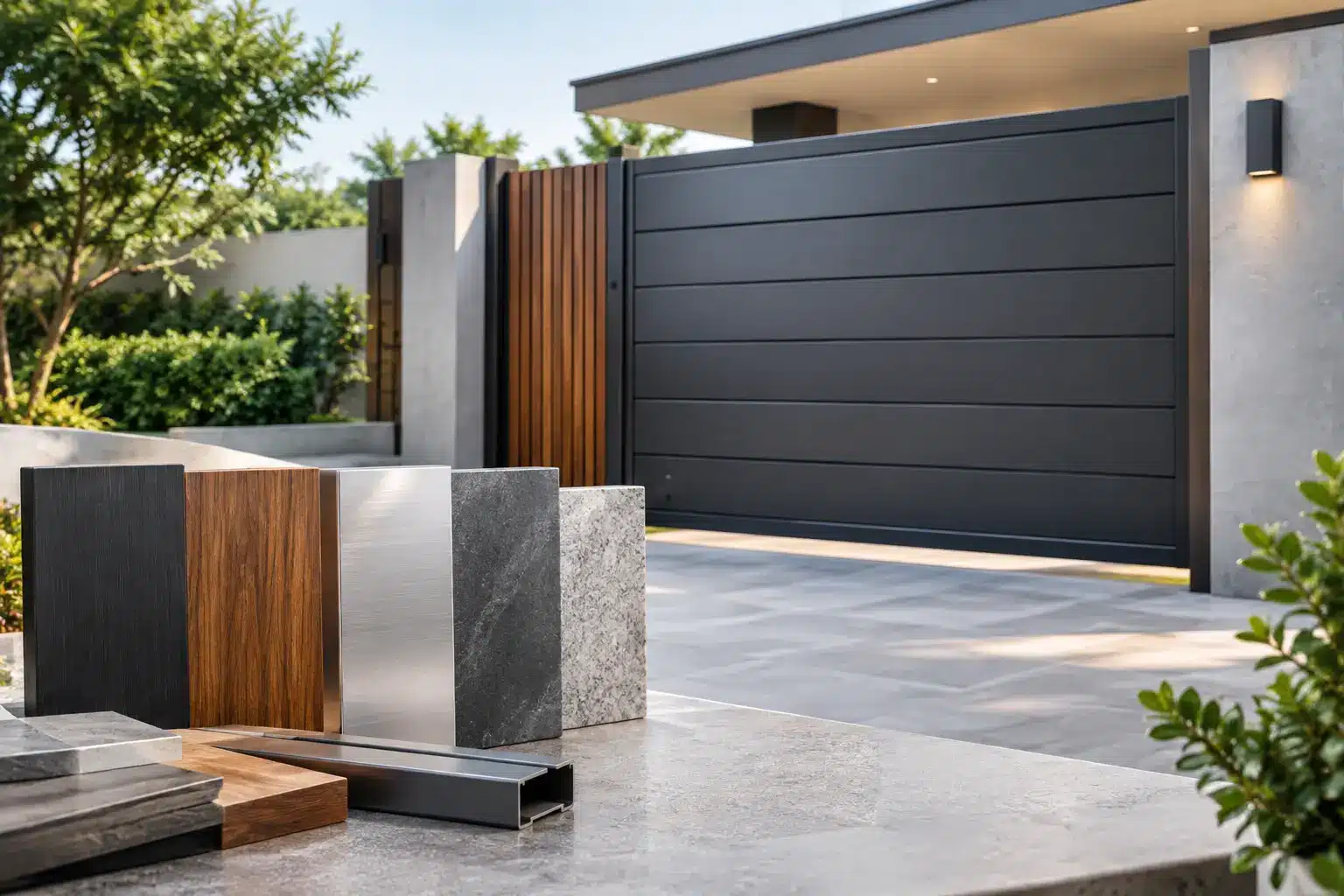 Gate Materials: What Suits a Premium Entrance?