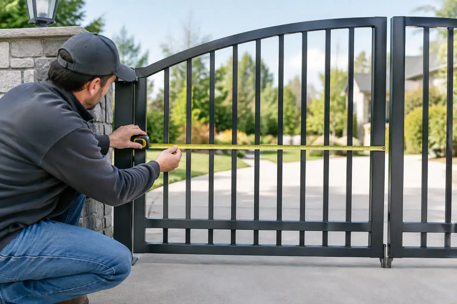 How to Measure Driveway Gates for a Perfect Fit